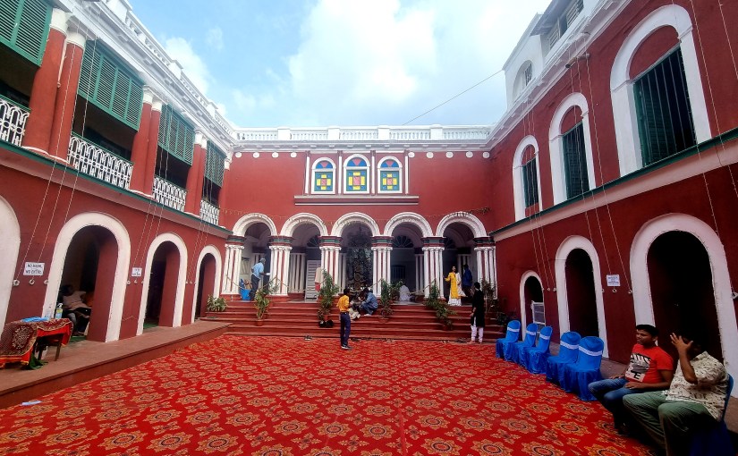Durga Puja of Garalgacha Jamidar&nbsp;Bari